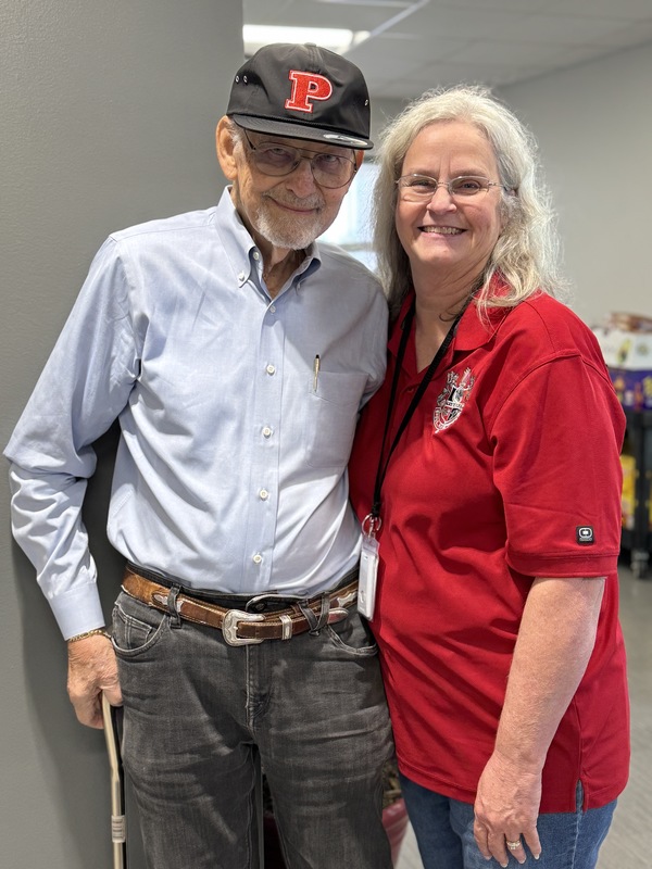 Ray Klein and Shari Stinton at Palmetto High