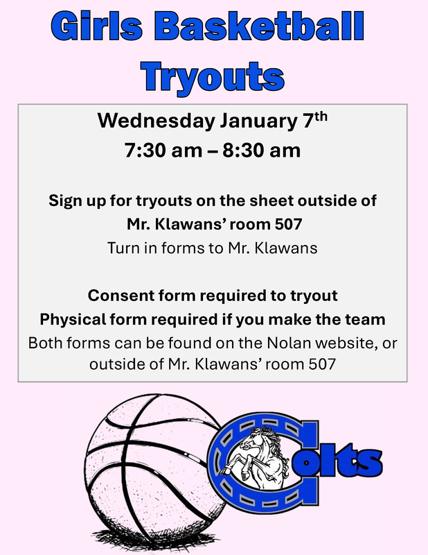 Basketball Tryouts - Girls