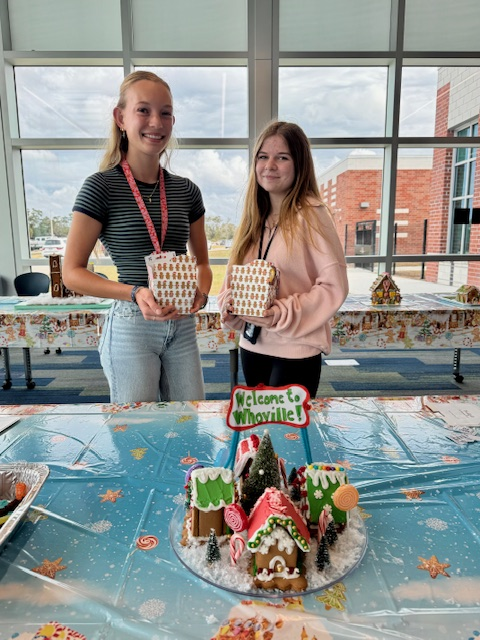 Freier and Johnson and their How the Grinch Stole Christmas Gingerbread House