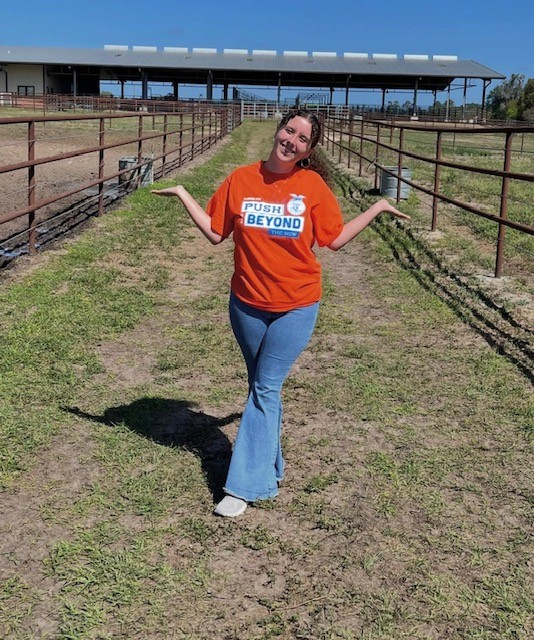 FFA President Emma Spivey