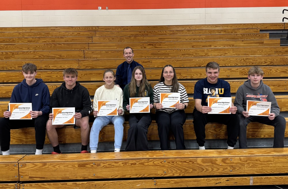 April Students of the Month picture
