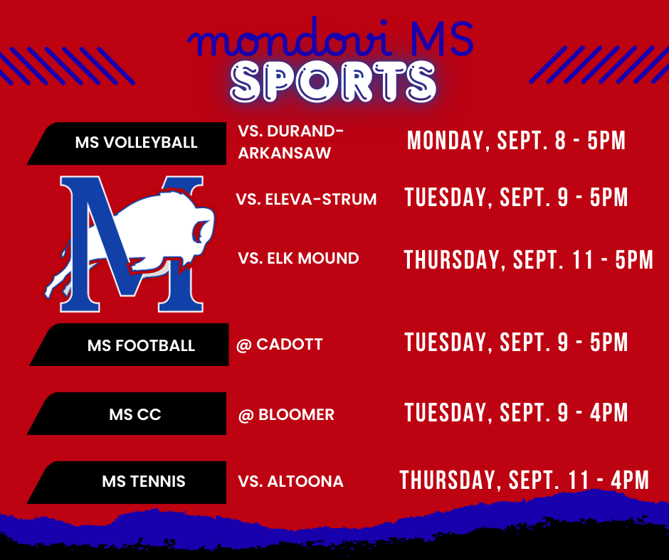 MS Sports this week...