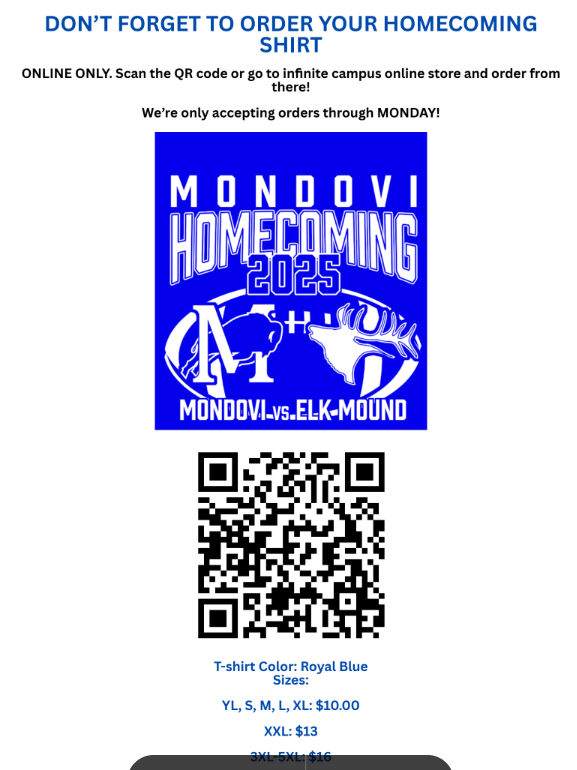 Order Homecoming T-shirt