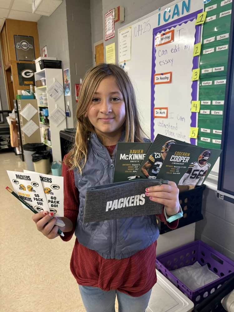 Our own Greeb Bay Packers sent some sweet treats! 