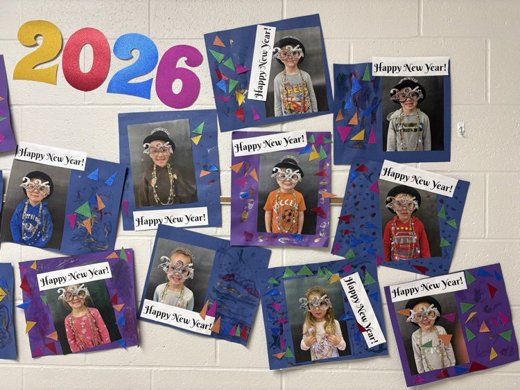 Happy New Year from Ms. Falkner’s 4K!