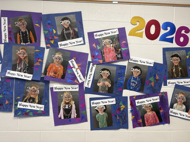 Happy New Year from Ms. Falkner’s 4K!