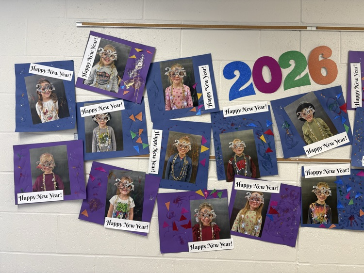 Happy New Year from Ms. Falkner’s 4K!