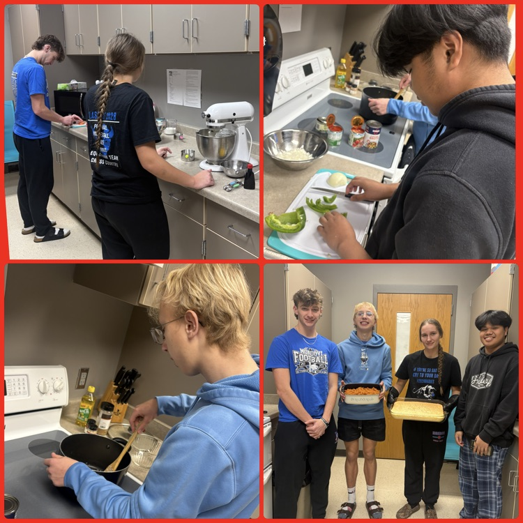 making Mexican rice and tres leches