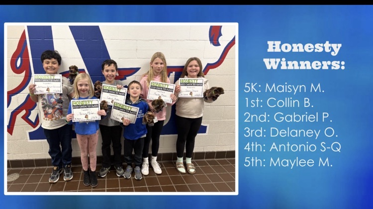 honesty winners with awards and buffaloes