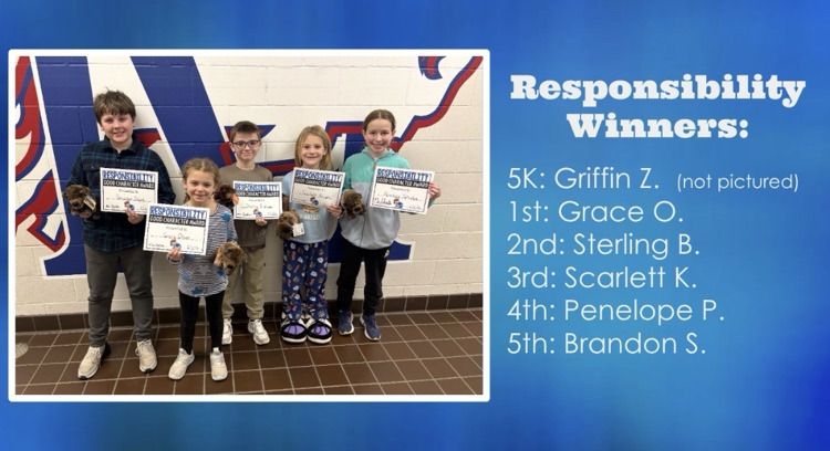 responsibility winners with awards and buffaloes