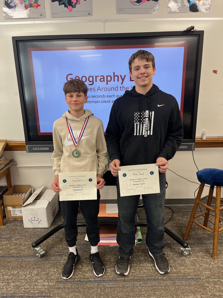 winner and runner-up