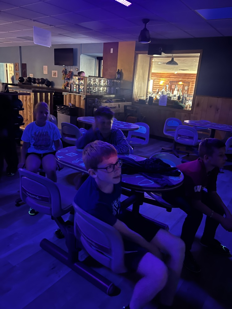 neon bowling