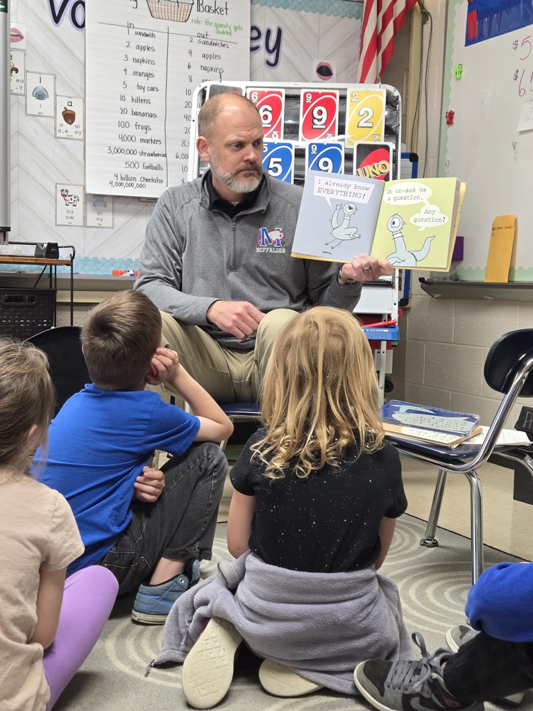 students listening to a read aloud