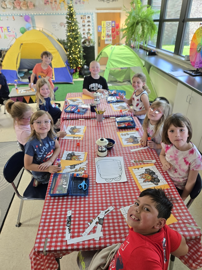 students working