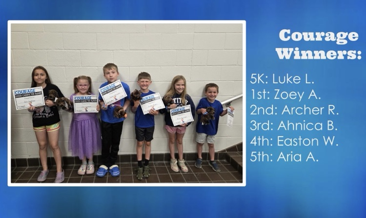 courage winners
