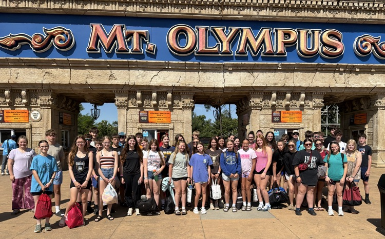 8th graders at Mt. Olympus