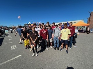 physics students at the fair