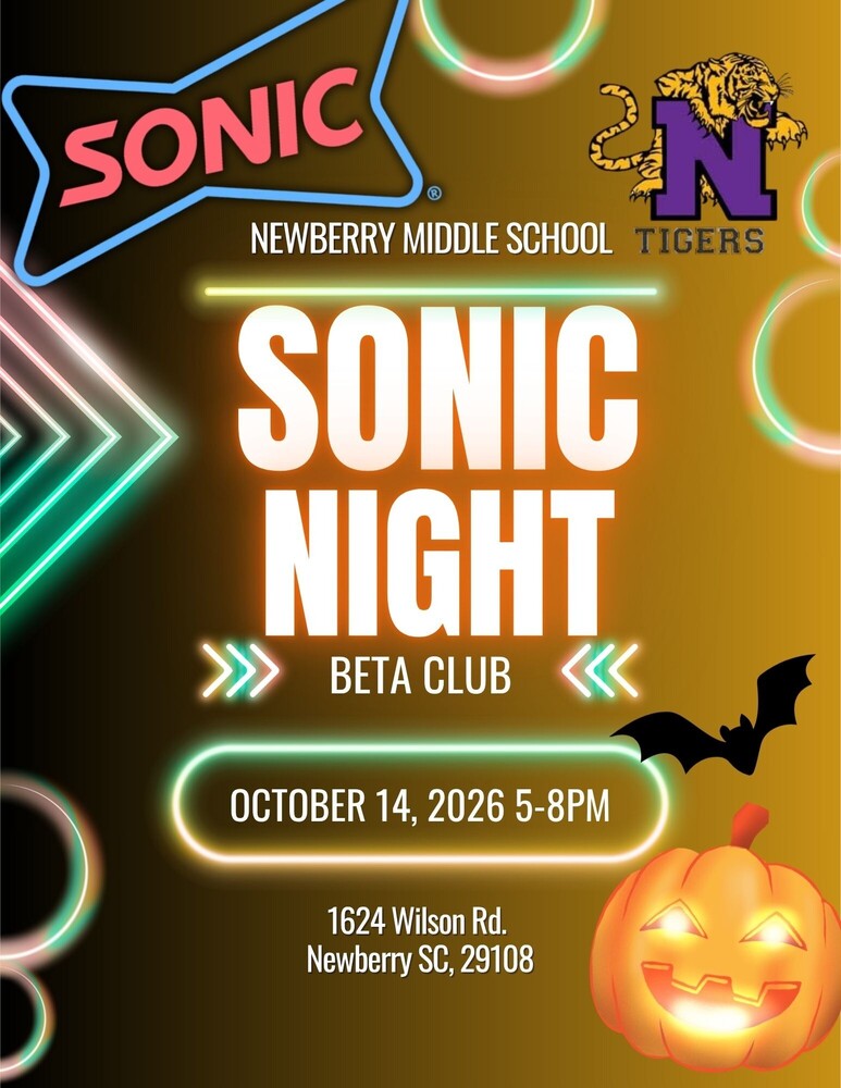 Beta club Sonic night Oct. 14