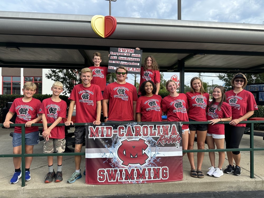 swim team photo
