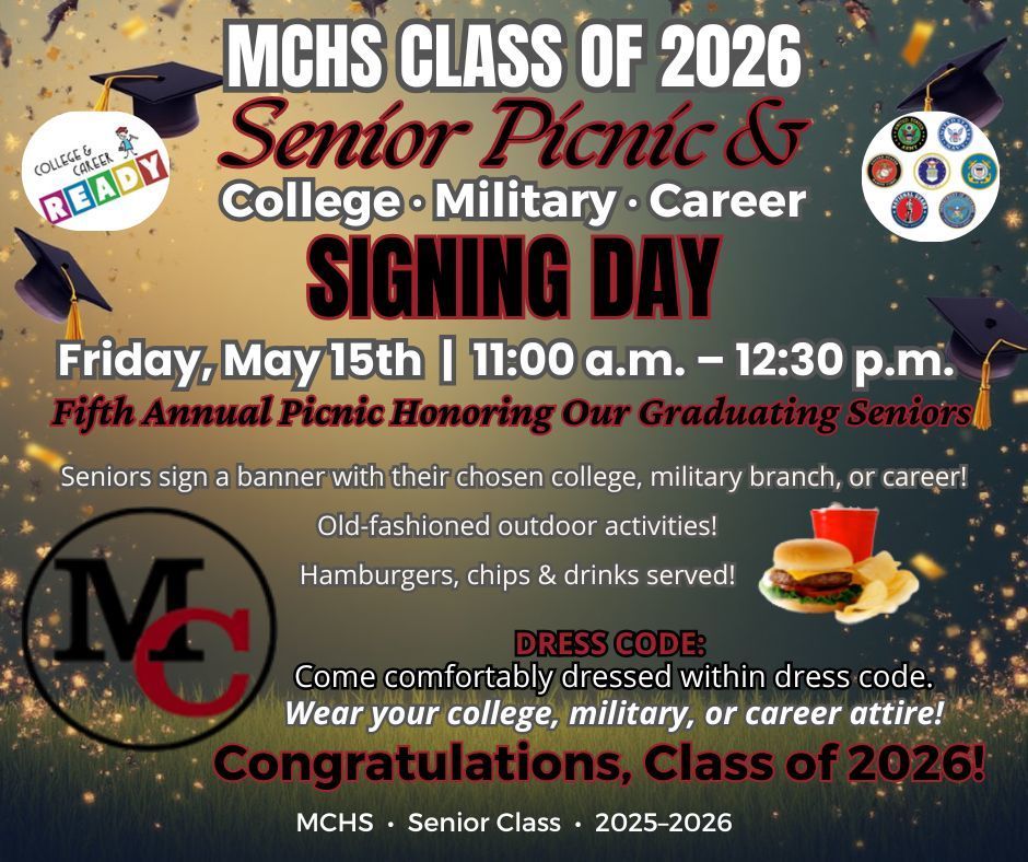 senior picnic flyer