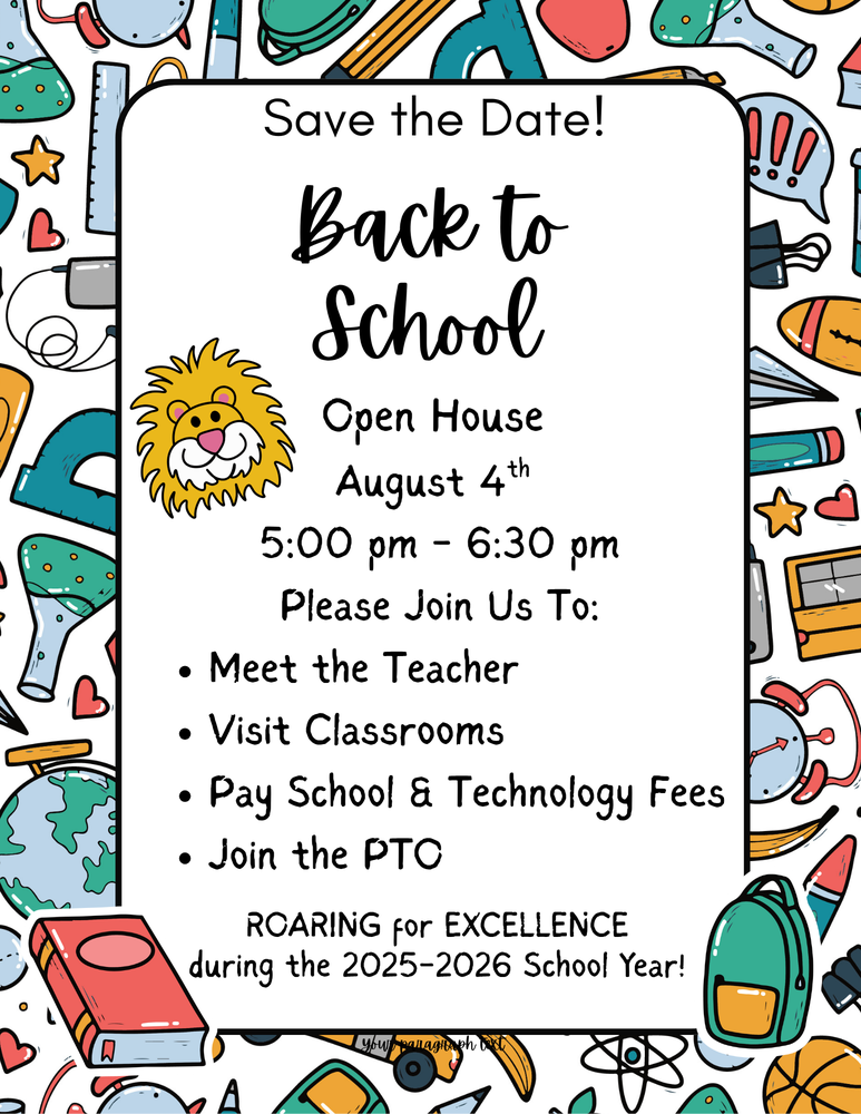 Back to School Open House