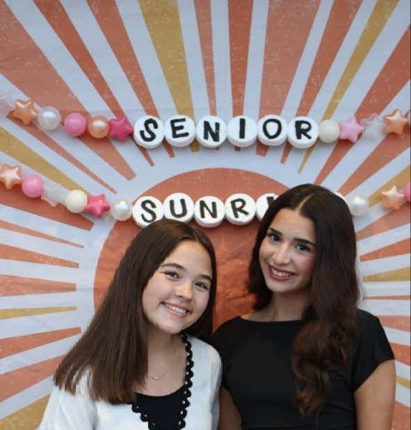 Student Council President and Vice President at Senior Sunrise
