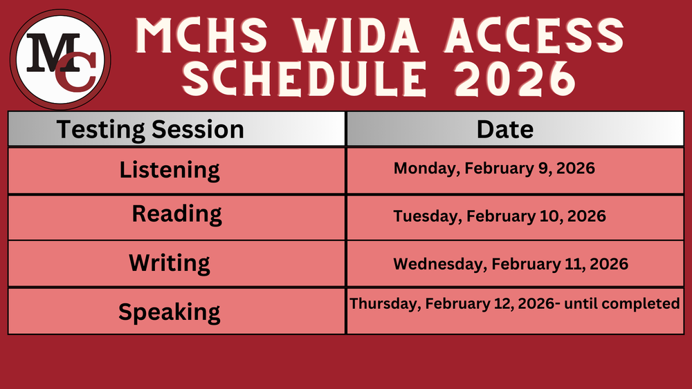 wida schedule revised