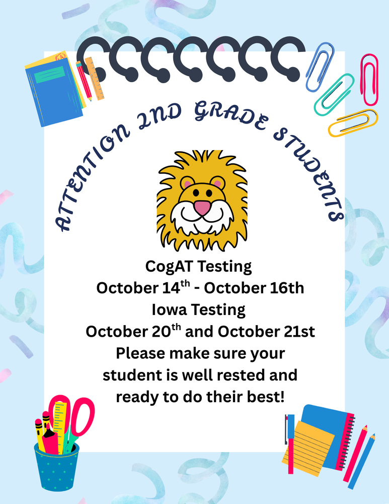 Testing Dates