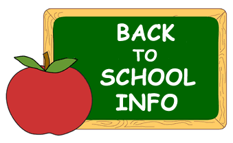 Important Back to School Information
