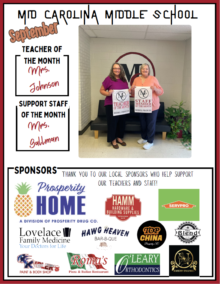 Employees of the Month- September