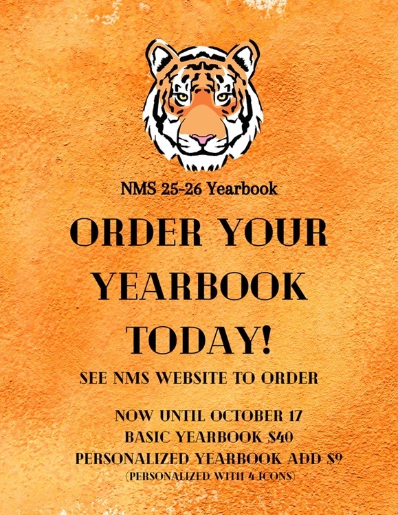 Yearbook flyer