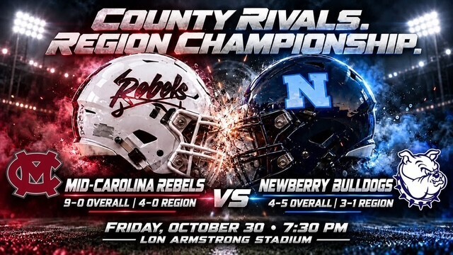 MC vs Newberry Game Graphic