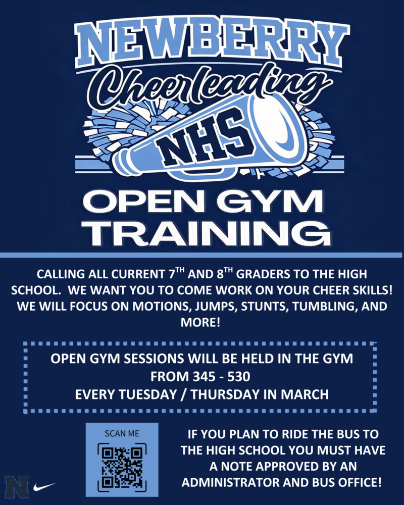 Middle school cheer workshop