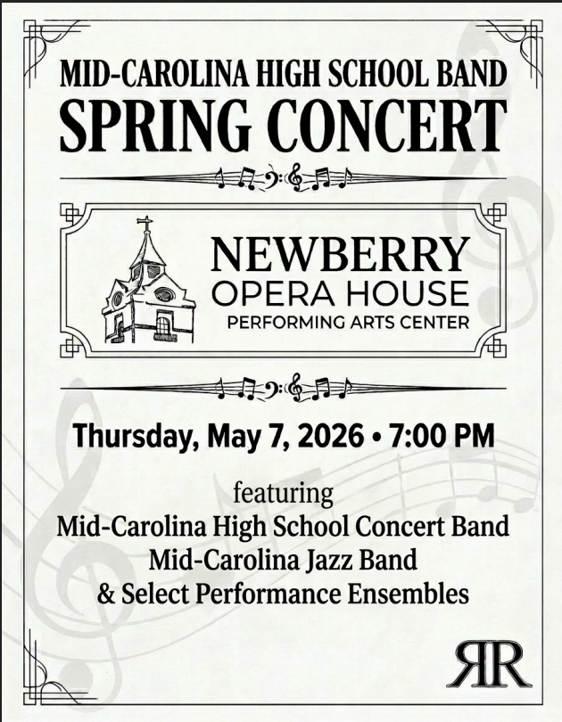 MCHS Spring Concert Flyer