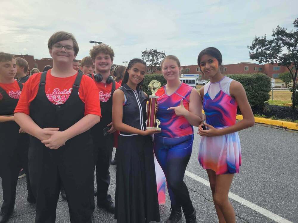 Rebel Regiment Holding the Trophy