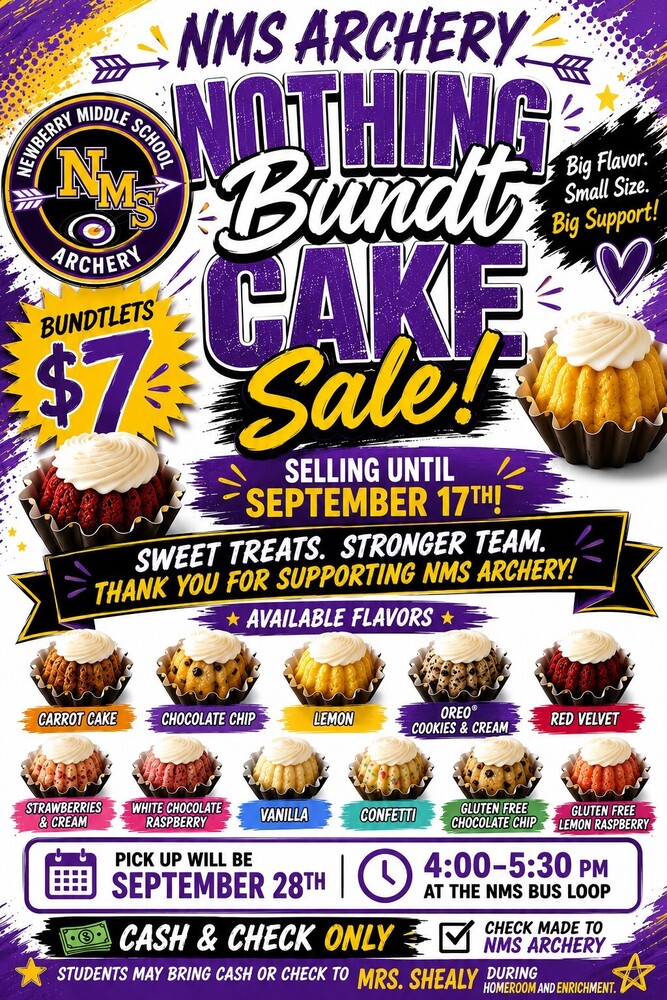 bundt cake sale