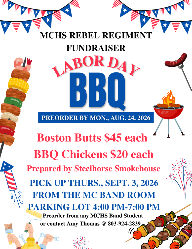 Band Fundraiser Flyer