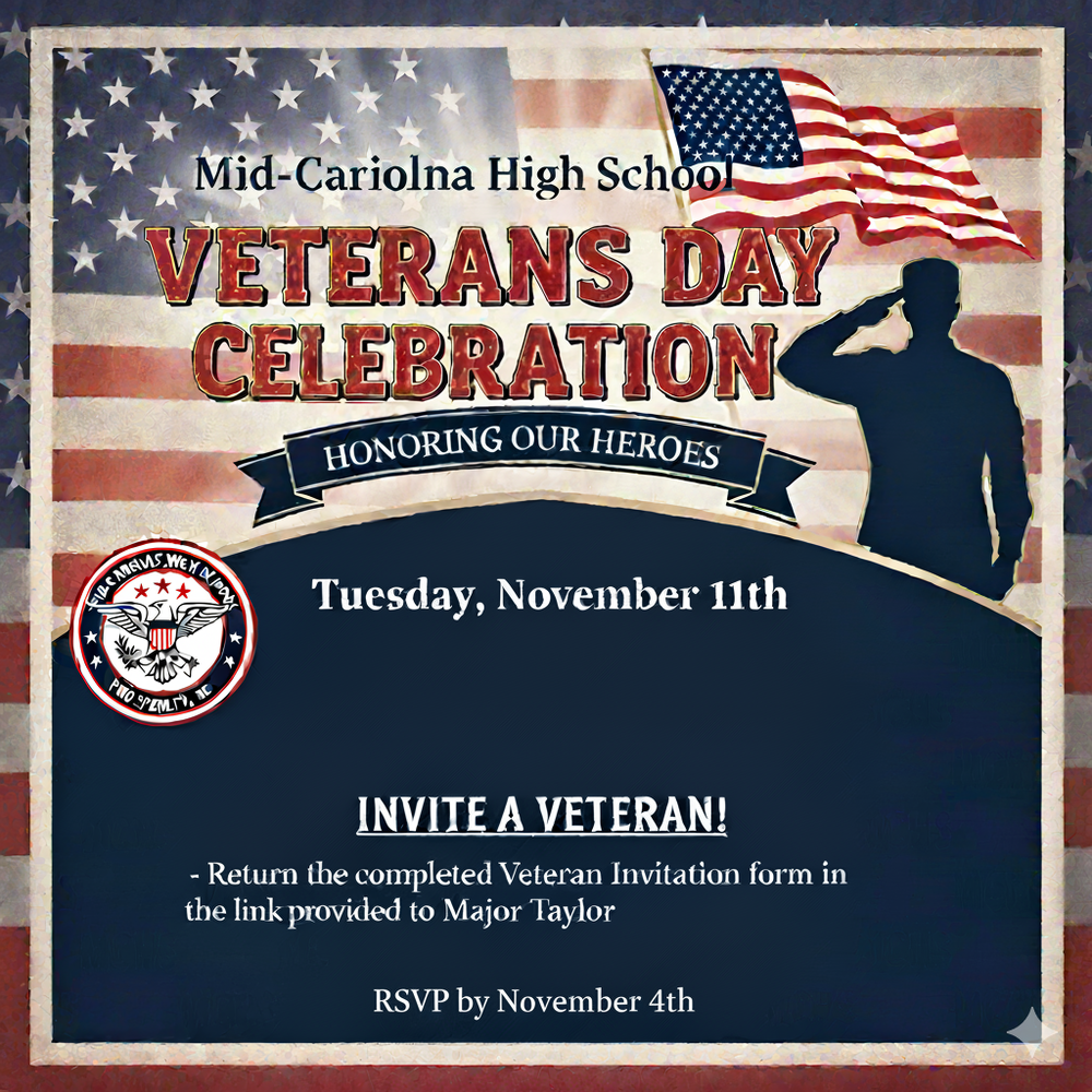 MCHS Veterans Day Flyer