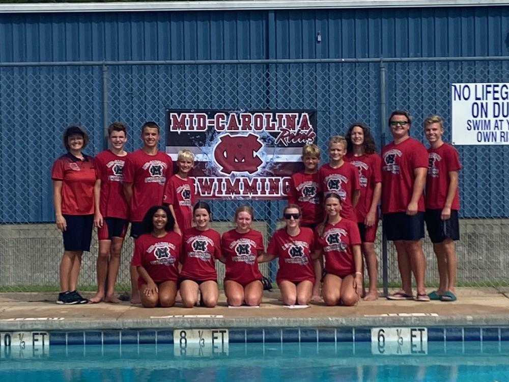 swim team photo