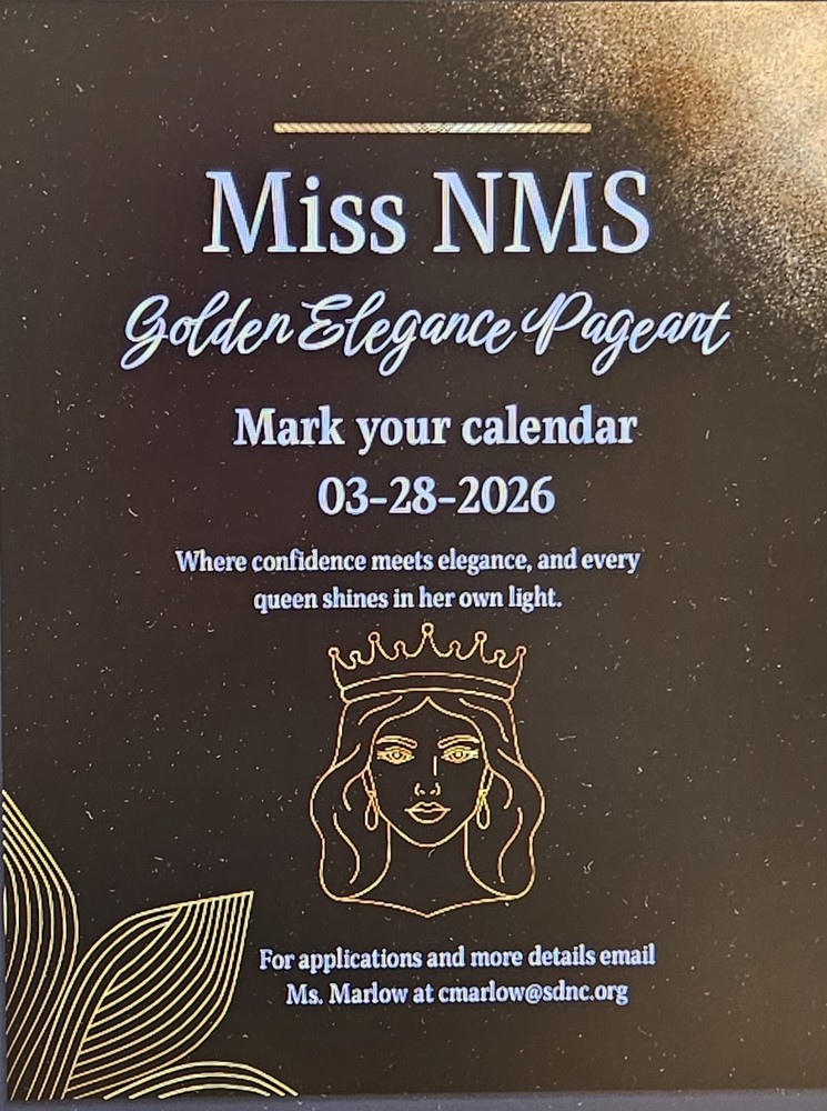 Miss NMS informational flyer