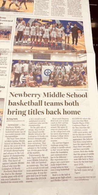 Newberry Observer Article by G. Hollis/2-19-25 www.newberryobserver.com
