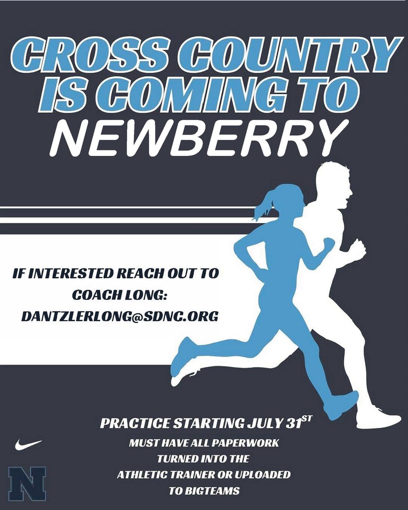 Cross Country Team Flyer