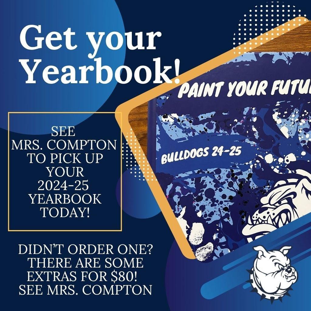 Get your yearbook!