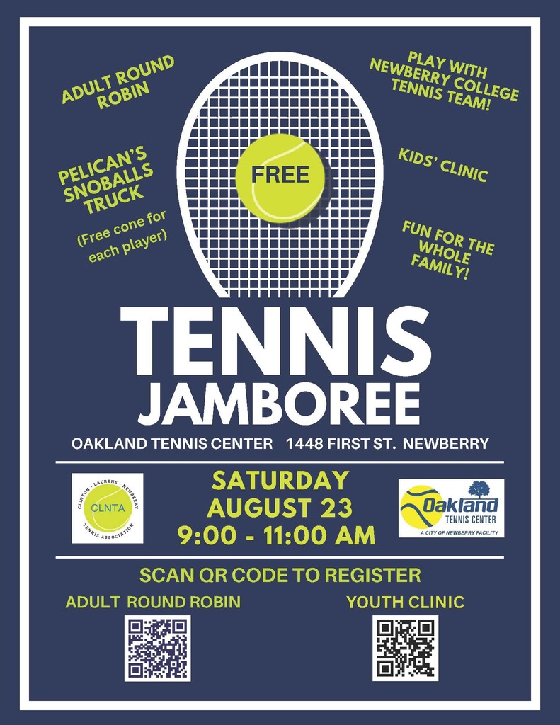 Tennis Jamboree August 23rd