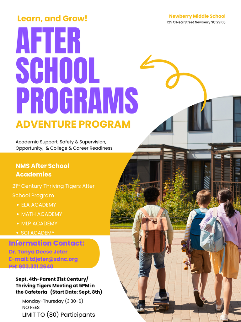 Thriving Tigers After School Program (21st Century) 