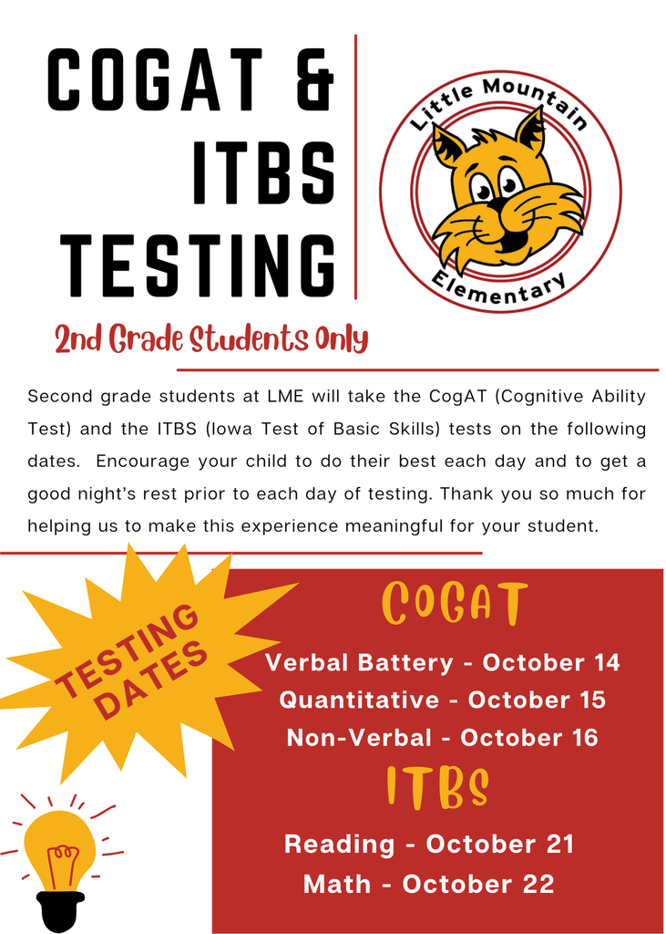 CoGat & ITBS Testing Information