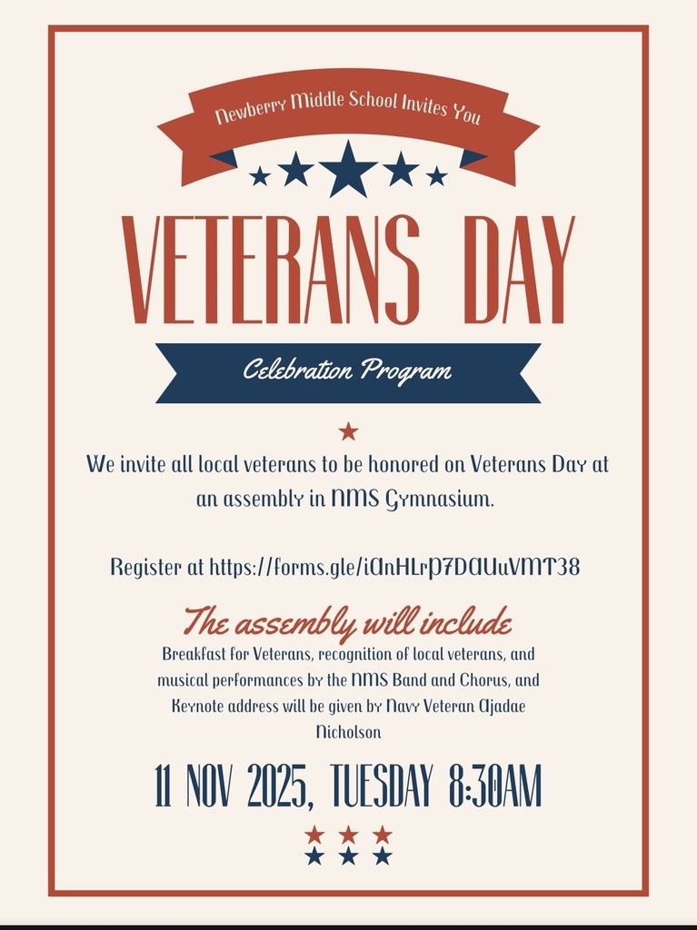 Veterans Day 2025/Newberry Middle School 