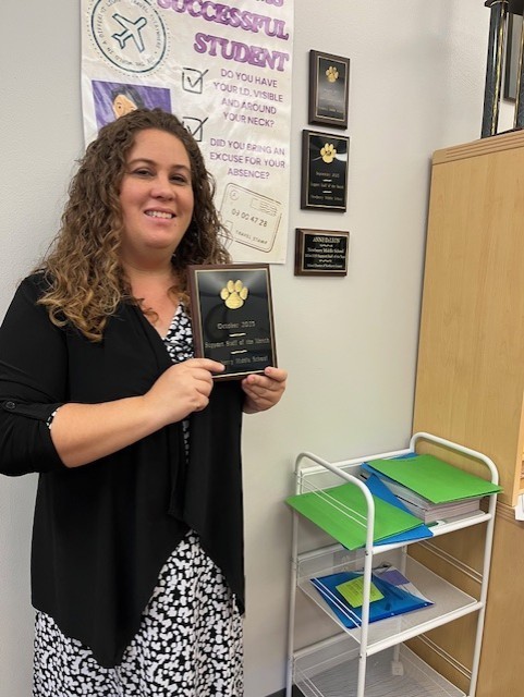 Anne DeLeon-2025 NMS Support Staff of the Month
