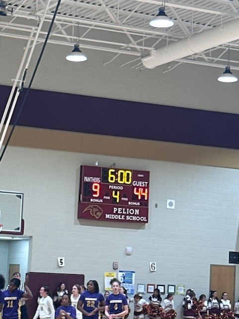 Girls Final vs. Pelion MS on the Road!