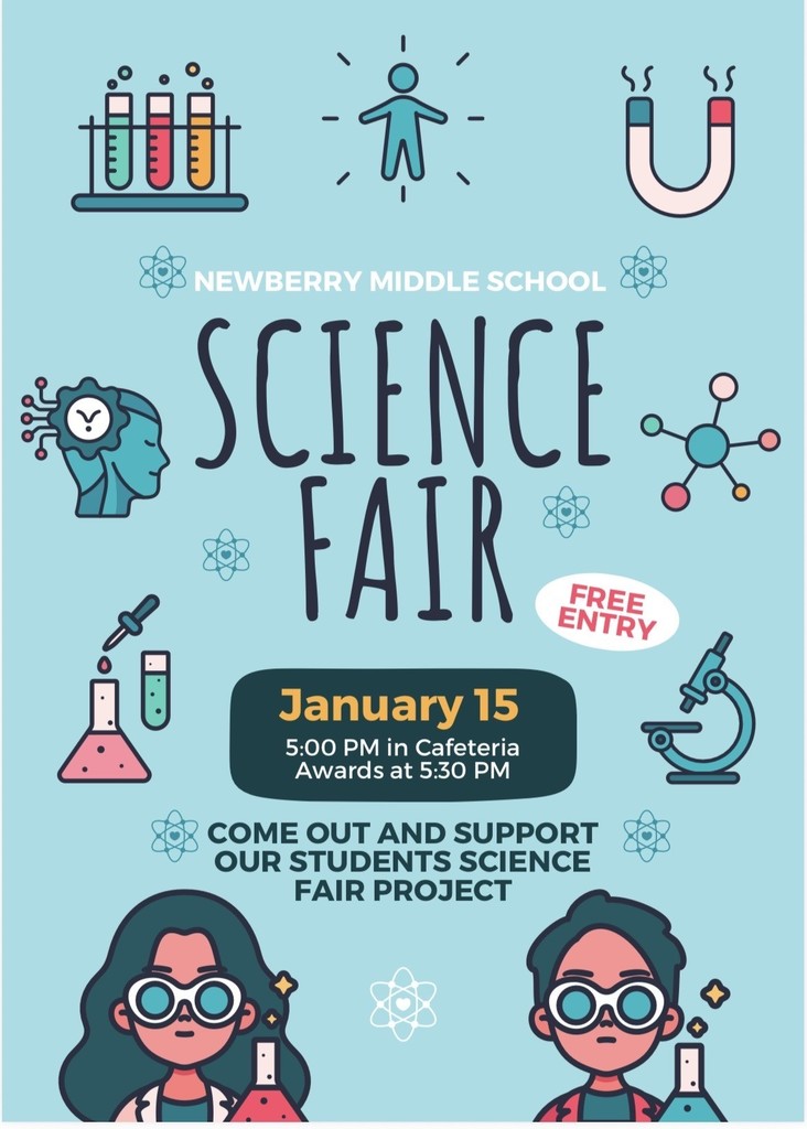 Science Fair-Jan. 15th @ 5PM
